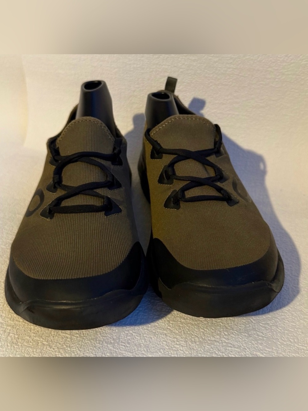 OOFOS OOmg Sport LS Recovery Shoes Olive Men’s 9 Women’s 11 Green Black - Picture 5 of 6